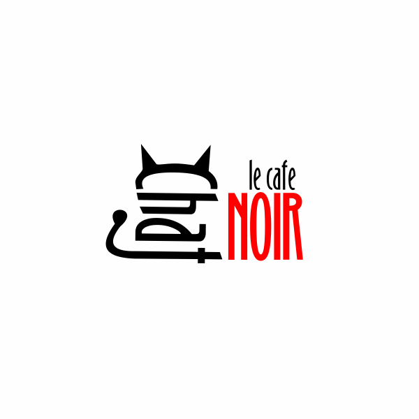 Logo Chat Noir Cafe
